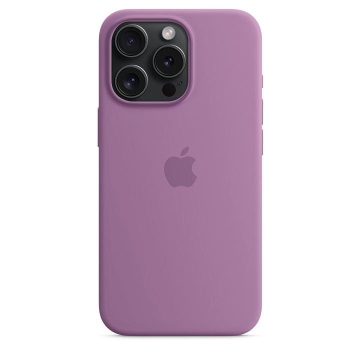 Силиконов Кейс за Apple iPhone 15 Pro, Shockproof, Лавандула