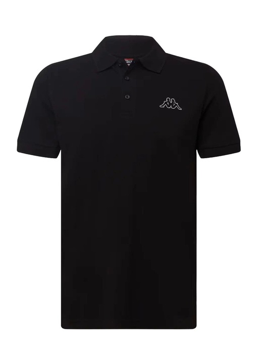 Kappa Ferfi polo Polo Shirt, Fekete