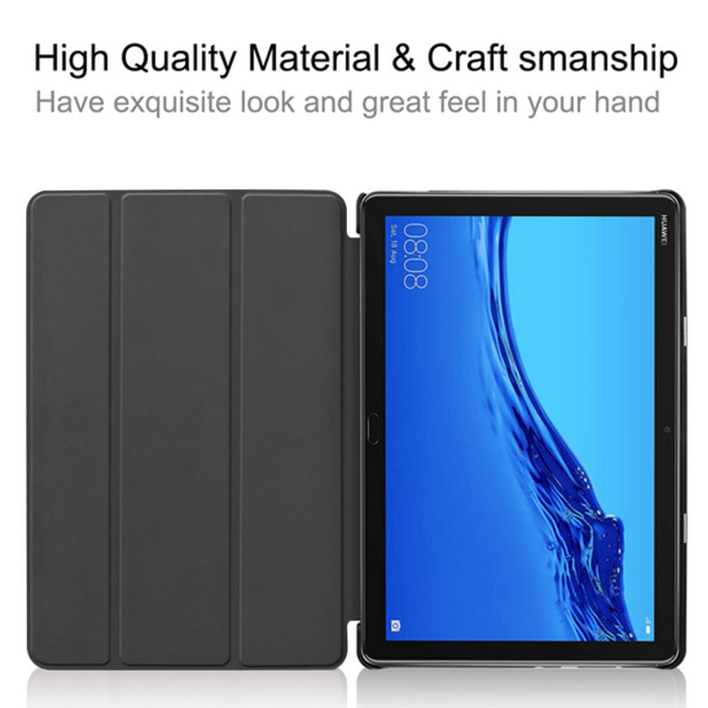 Carcasa Huawei MediaPad M5 Lite, 10.1 inch, Negru