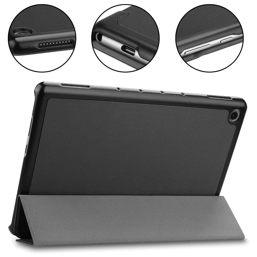 Carcasa Huawei MediaPad M5 Lite, 10.1 inch, Negru