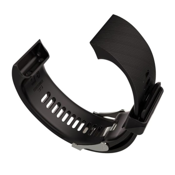 Garmin Forerunner 30/35 szilikon szíj, fekete
