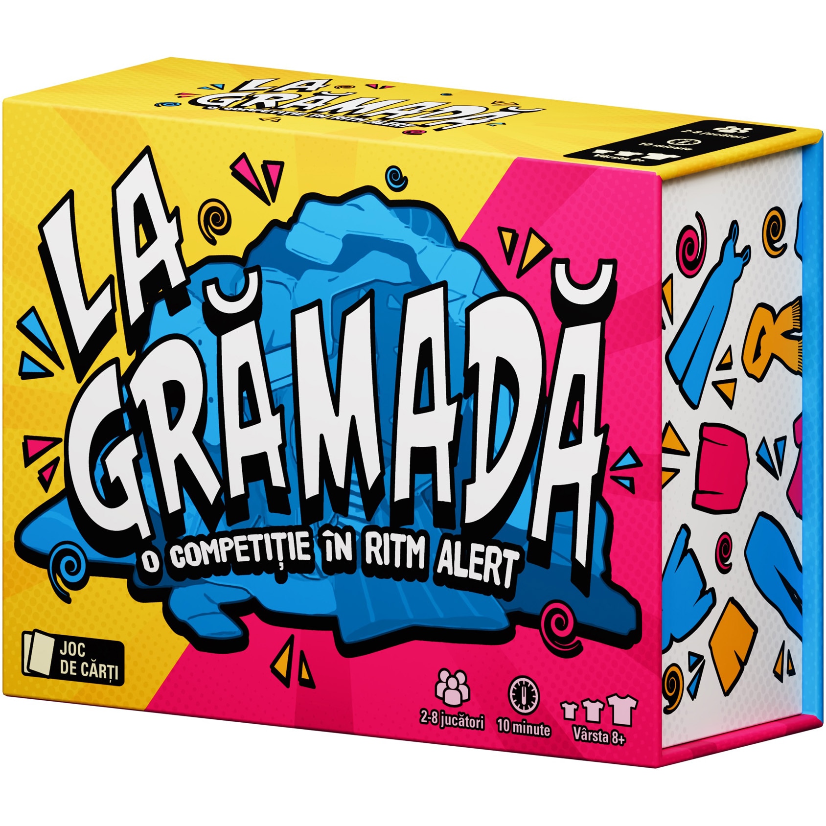 Joc La gramada, lb. romana