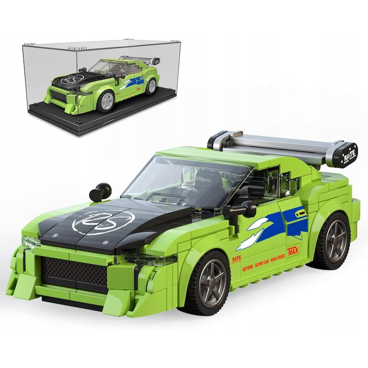 Mould King 27033 Mitsubishi ECLIPSE ÉPÍTŐKOCKÁK FAST & FURIOUS