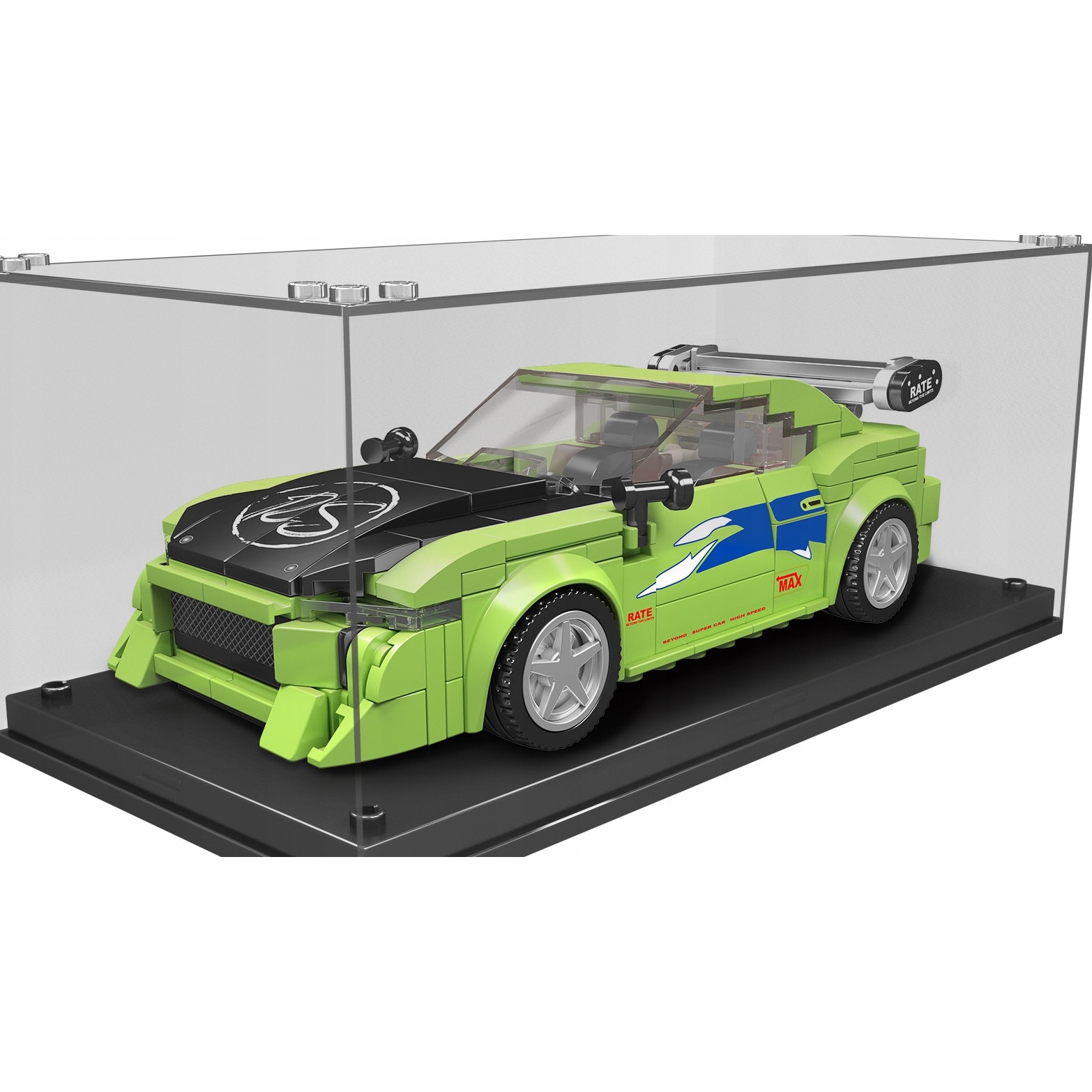 Blocuri Mould King 27033 Mitsubishi EclipsFast & Furious Speed