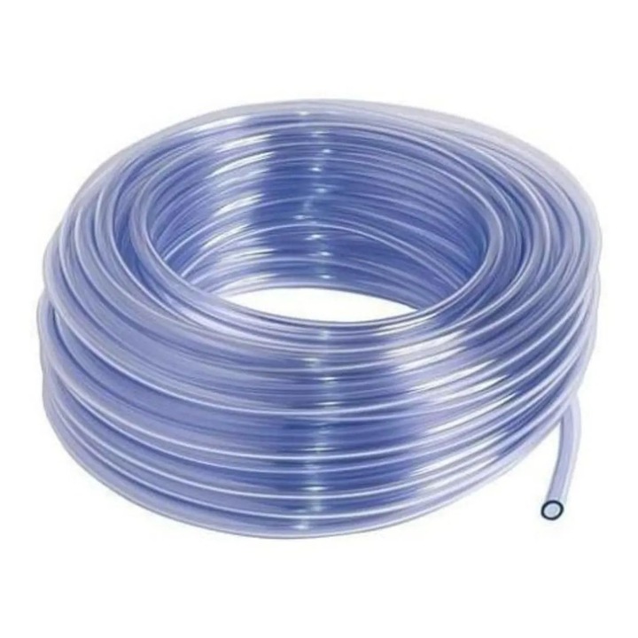 Átlátszó szilikon tömlő PVC, Lider, SVA NTA 3/4 #22 Blue for Water, 100m Roll