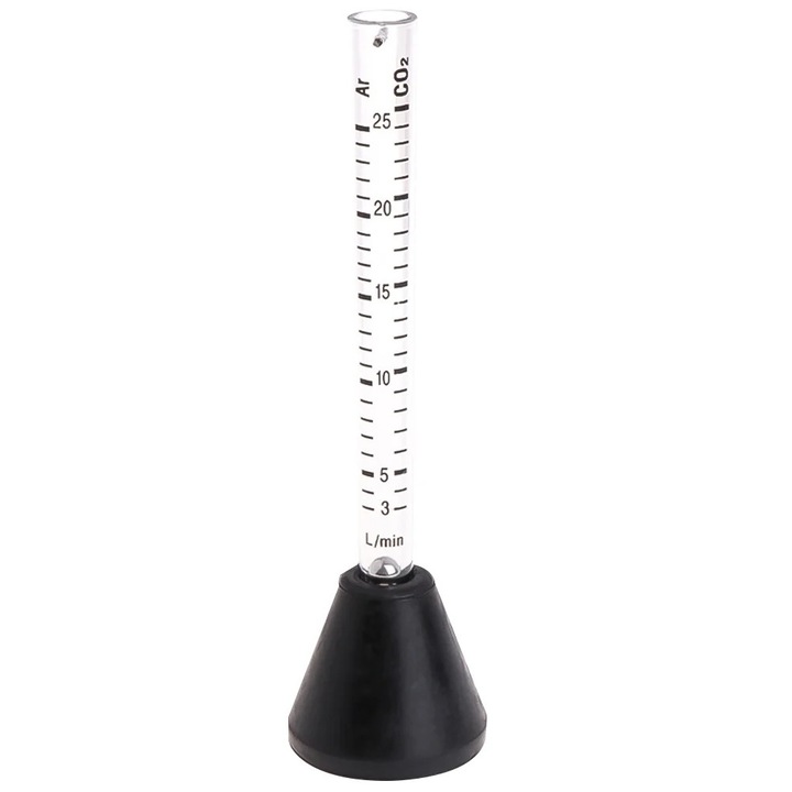 Debitmetru gaz YANYXR negru plastic 13x3x3cm pentru sudura Mig Tig