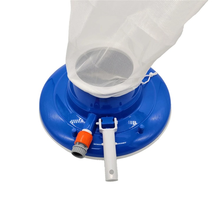 YANYXR medence levélporszívó kefével, kék, 38cm szett