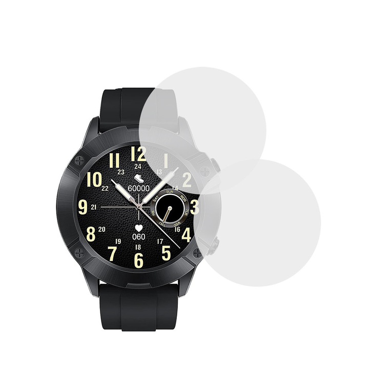 Комплект от 2 x фолио, съвместимо с Cubot N1, Comando Shield Full Glue, Renewable силиконов хидрогел, Anti-shock и против счупване, SlimLine NanoShield, Transparent