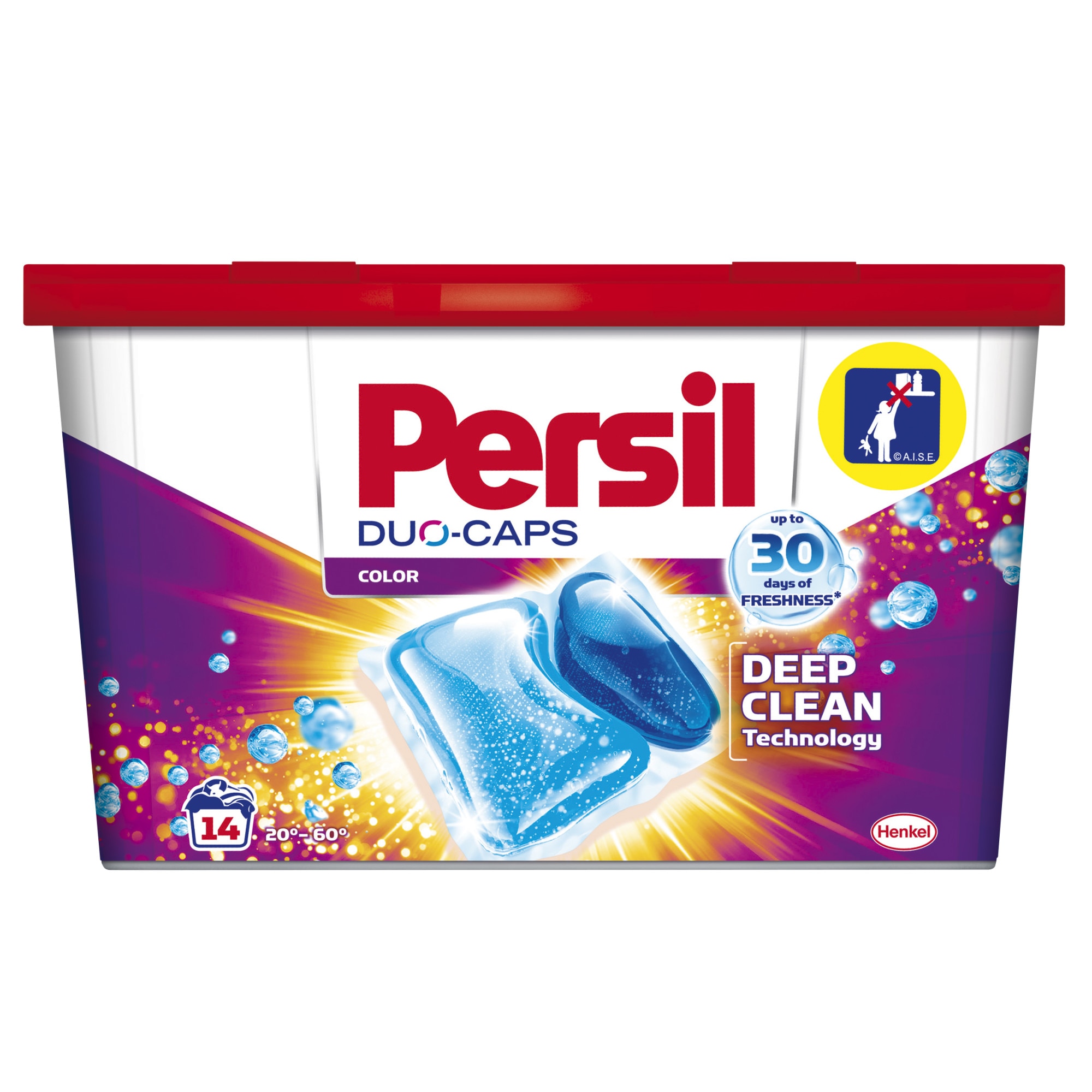 Detergent capsule Persil Duo-Caps Color, 14 spalari