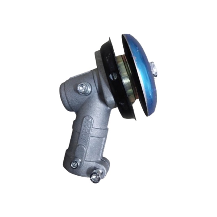 Angrenaj unghiular reductor, Cap prindere motocoasa, diametru 26mm, 9 caneluri
