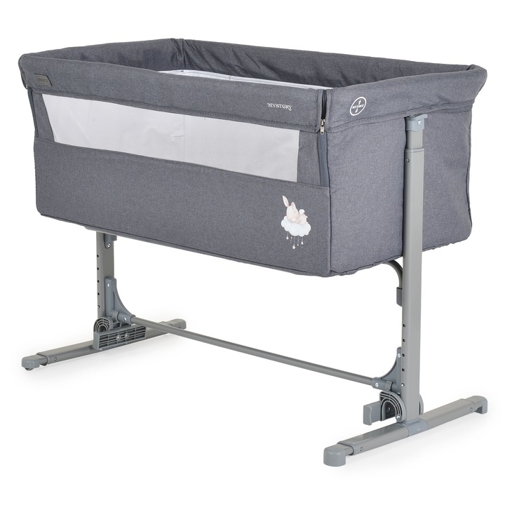 Mystery Babaöböl és Együttalvó, Ringatható Bölcső funkcióval, Szürke