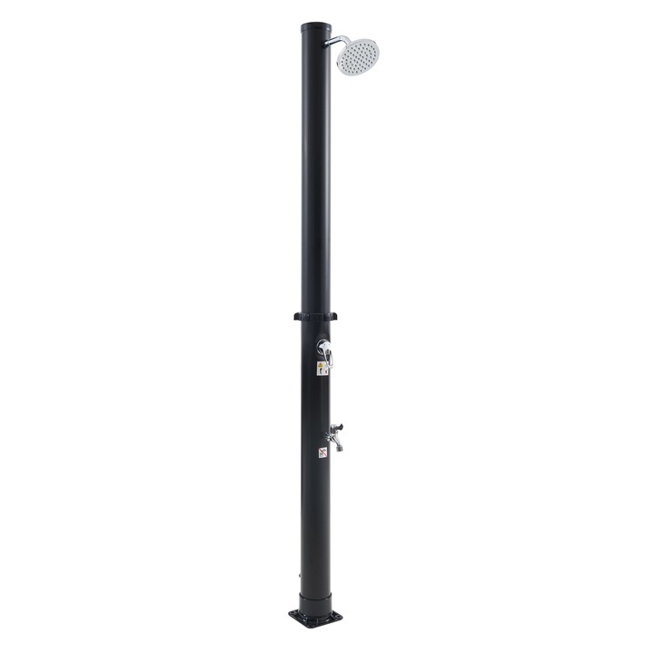 Dus solar, casa.pro, Frerievn, 215 cm, 18 litri, plastic, metal, negru