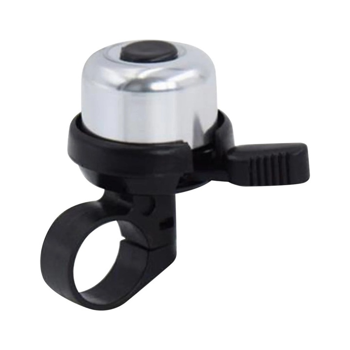 Sonerie bicicleta YANYXR aluminiu argintiu 0.34x2.28inch