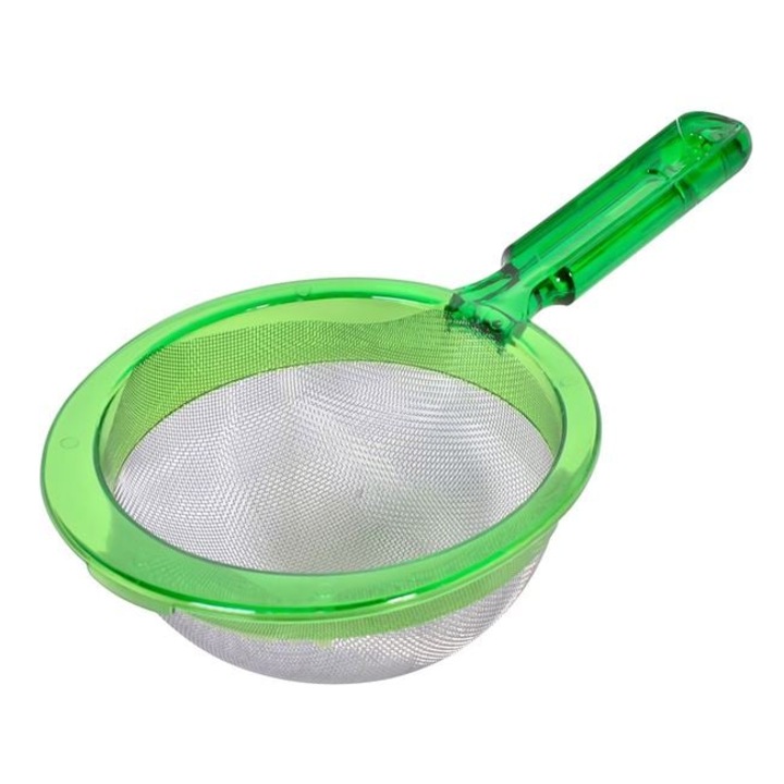 Strecuratoare 16cm din Plastic cu plasa metalica -Verde