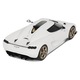Koenigsegg CC850 Crystal fehér 2024 modellautó 1:18