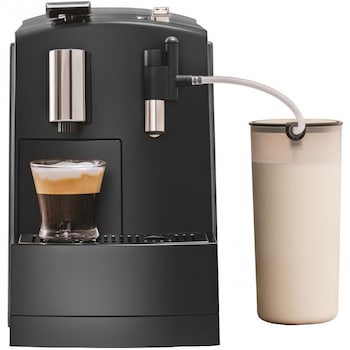 Espressor cu capsule BeanZ Café Lattensia 303649, 1455W, 1.2l, 19 bari, carafa lapte, compatibil Espressto, Mr&Mrs. Mill, Negru Espressor cu capsule BeanZ Café Lattensia 303649, 1455W, 1.2l, 19 bari, carafa lapte, compatibil Espressto, Mr&Mrs. Mill, Negru