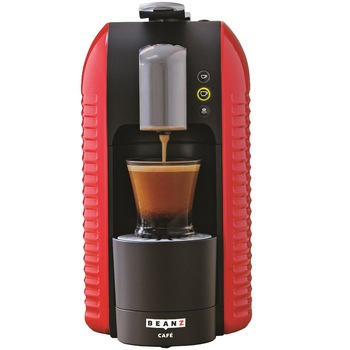 Espressor cu capsule BeanZ Café Wave Red 303647, 1455W, 1l, 19 bari,compatibil Espressto, Mr&Mrs. Mill, Negru/Rosu Espressor cu capsule BeanZ Café Wave Red 303647, 1455W, 1l, 19 bari,compatibil Espressto, Mr&Mrs. Mill, Negru/Rosu
