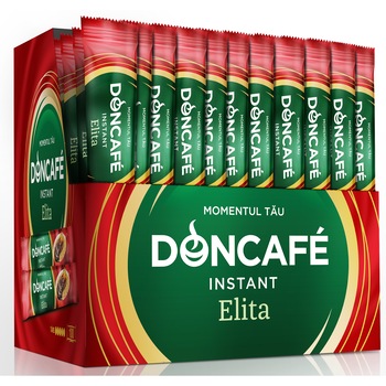 Cafea solubila Doncafe elita instant 1.8g - 100 plicuri Cafea solubila Doncafe elita instant 1.8g - 100 plicuri