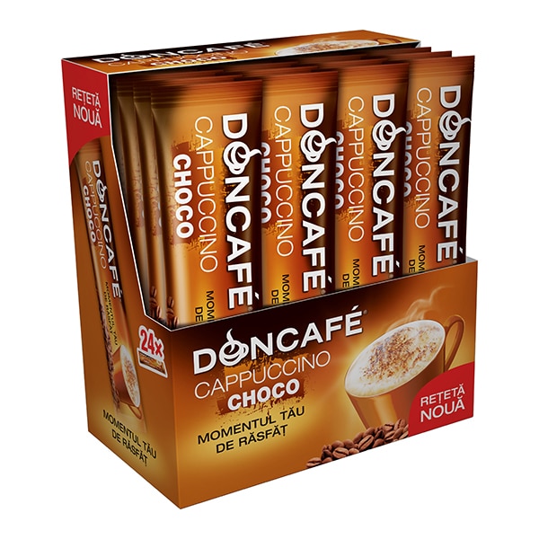 Cafea solubila Doncafe mixes Cappuccino Choco 13g