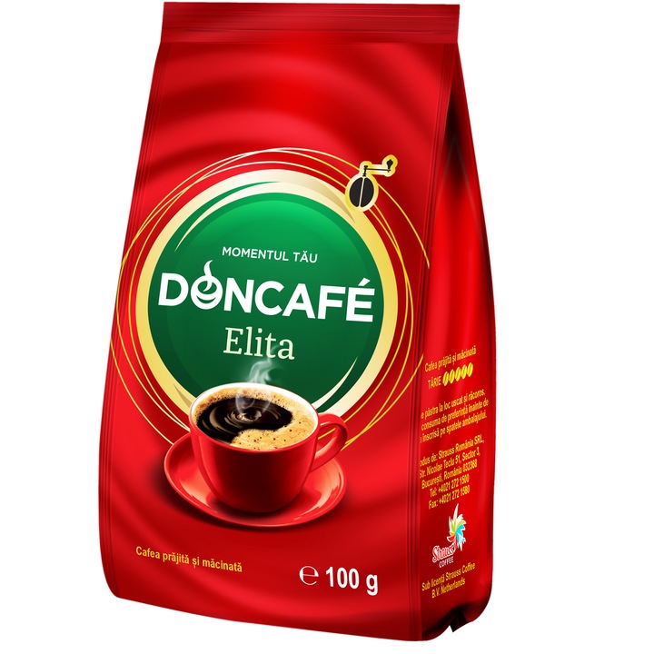 Cafea macinata Doncafe Elita, 100 gr