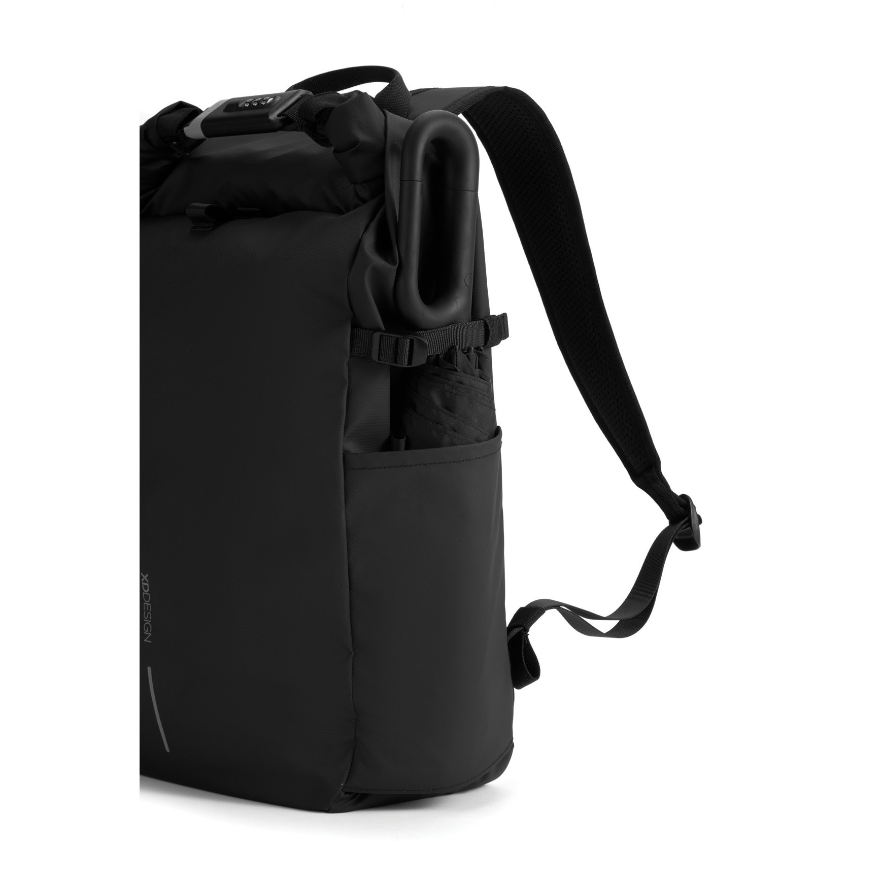 Rucsac urban waterproof, XD Design, negru, 20l, 44x30x15cm