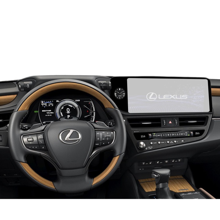 Защитно фолио за навигация, Duragon, Lexus ES 2021-2025, Матов силикон, Устойчив на надраскване, Устойчив на отпечатъци от пръсти, Противоотражателен, Регенериращ се
