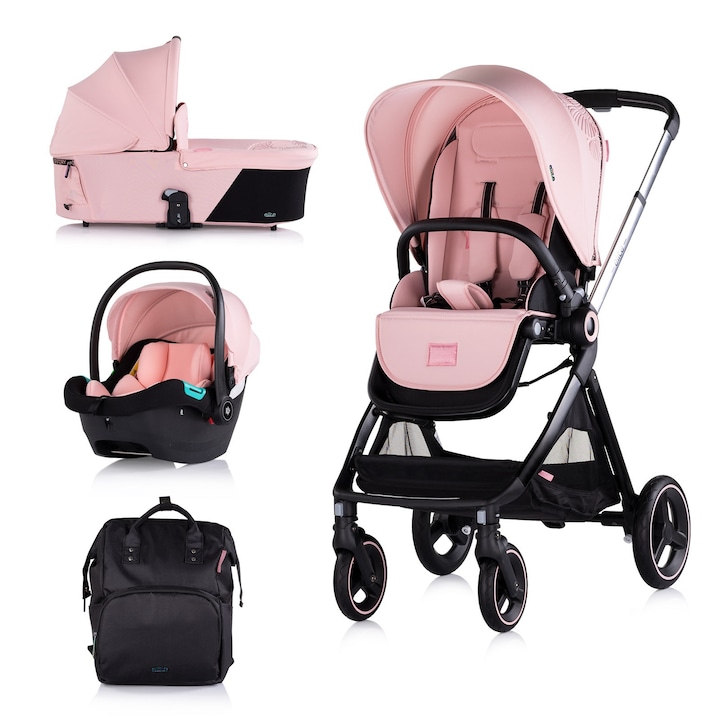 Детска количка 3в1 Chipolino Елит, Маршмелоу