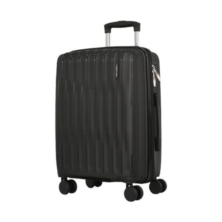 PERFECT LINE PP 1033 Bőrönd, Expander, 57/40/25 cm, Fekete