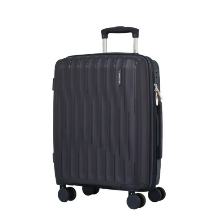 PERFECT LINE PP 1033 bőrönd, Expander, 57/40/25 cm, Sötétkék