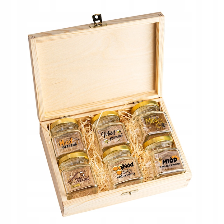 Set de borcane, SuperButelki, Sticla, 120 ml, 0.17 kg, Diametru 4.5 cm, Frigider compatibil, Transparent, 6 buc