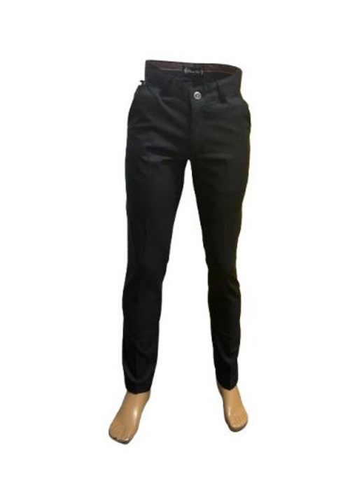 Pantaloni clasici pentru barbati, A.LACI-1901-2, Negru