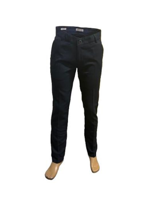 Pantaloni clasici pentru barbati, Siyah-1779, Bleumarin