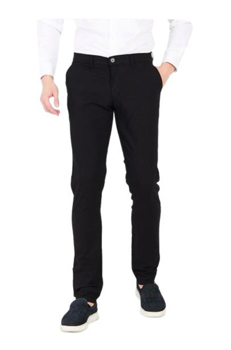 Pantaloni barbati, Daniel Voi, Regular fit, K.Laci-1879, Negru
