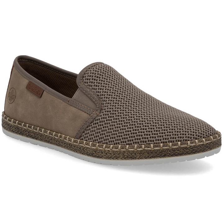 Pantofi pentru barbati, Rieker, BM221344, Bej, Bej