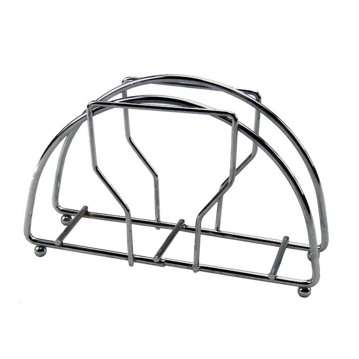 Suport servetele metalic TROPIC 8x14cm