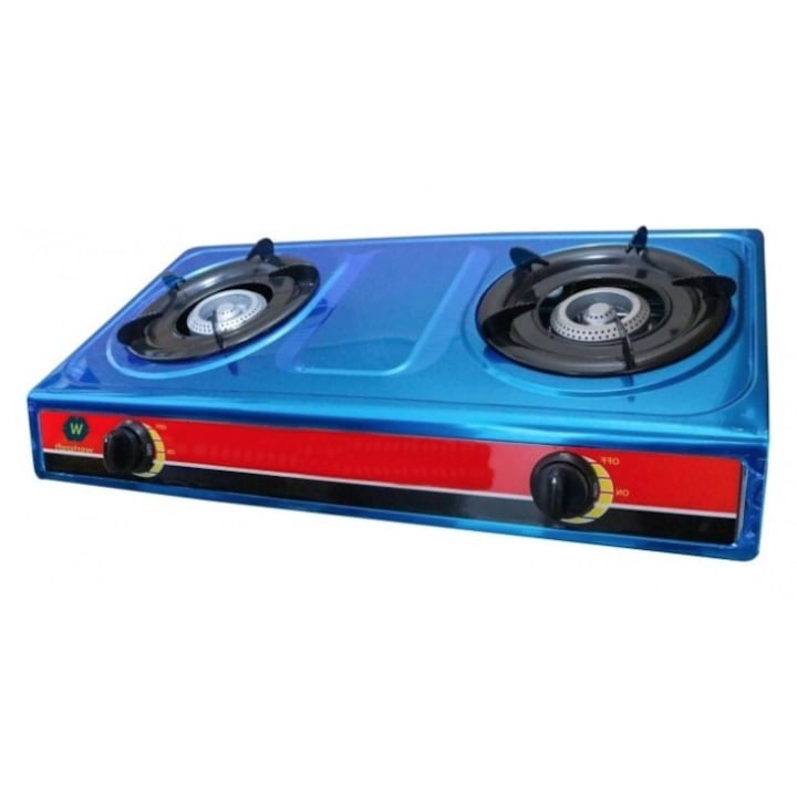 Plita pentru gatit, aragaz portabil inox cu 2 arzatoare Craft tec MX139