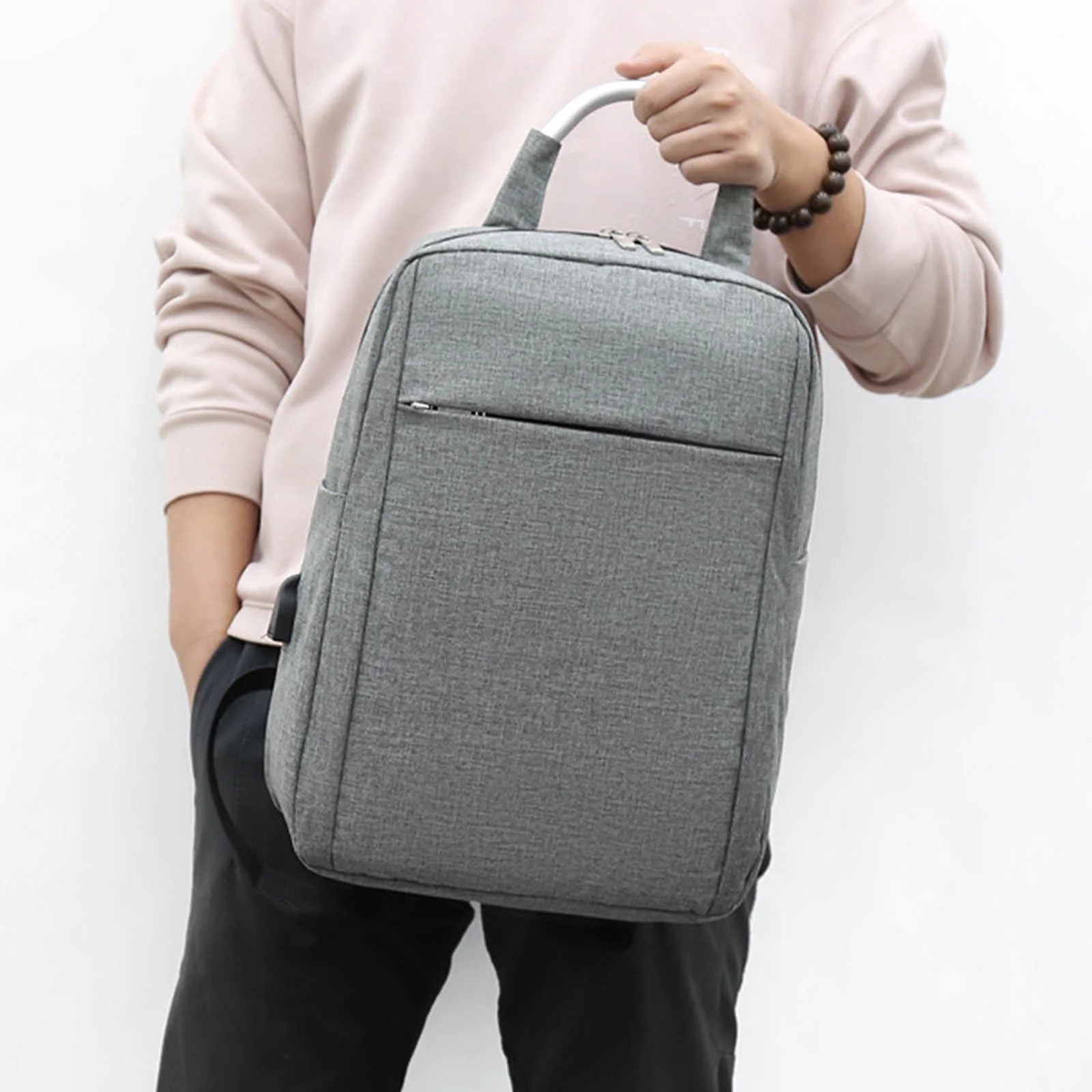 Rucsac business multifunctional, capacitate mare, multicolor, 17 inch