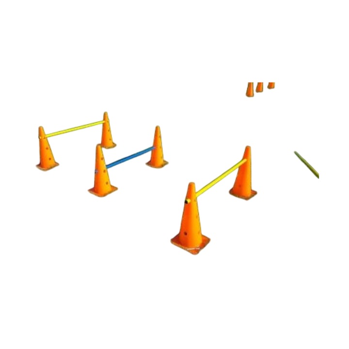 Baston din PVC pentru conuri de antrenament - Lungime 1 M