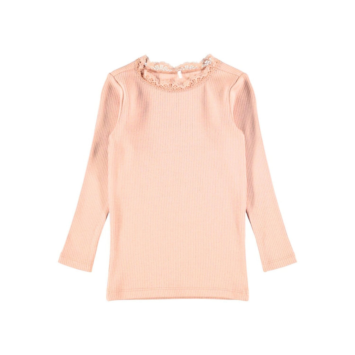 Bluza fete, NAME IT, Bumbac/Elastan, Roz, 110 CM - eMAG.ro