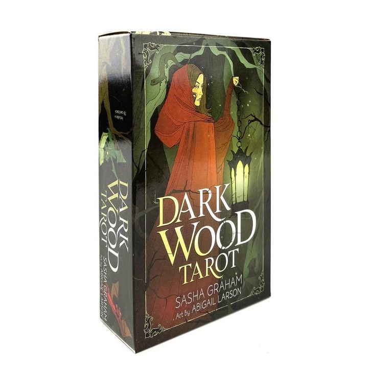 Carti Tarot Midi, Padurea Neagra, Llewellyn Publications, Sasha Graham & Abigail Larson, 2024, 10.5 x 6.2 cm