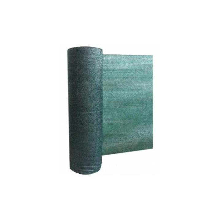 Plasa Umbrire HDPE UV, Latime 1.5 Metri, Lungime 50 Metri, Umbrire 95%, Protectie UV, Verde