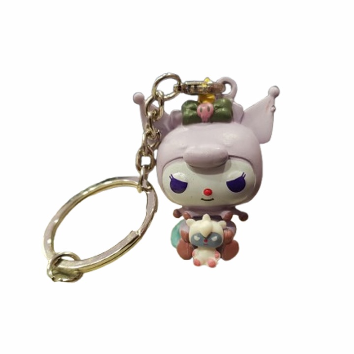 Figurina Kuromi, Mini My Melody, Plastic, 5 cm