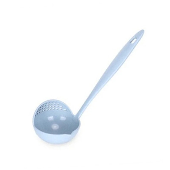 Polonica multifunctionala cu maner lung, 28cm, multicolor, set 1 buc.