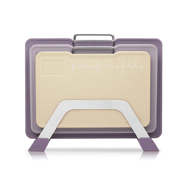 Set 3 tocatoare multifunctionale plastic colorate 30x20x1cm