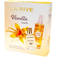 Set La Rive Vanilla Touch cu apa de parfum 30 ml / body hair mist 200 ml