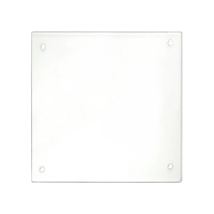 Tocator acrilic mare, antiderapant, gros, transparent, 40x40cm