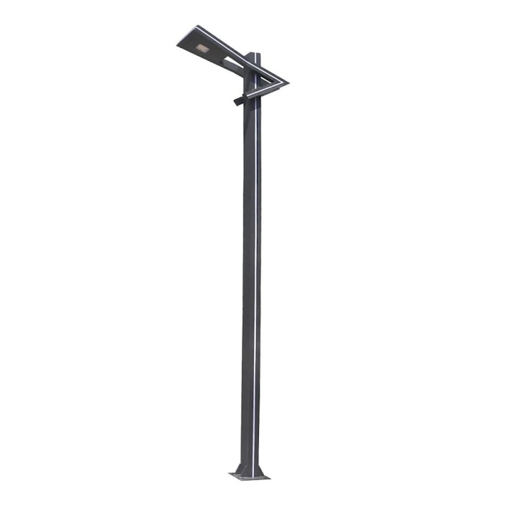 EDC® Garden Park Pole 3 метра IP65 30W 4000K Неутрална светлина +20w синя светлина
