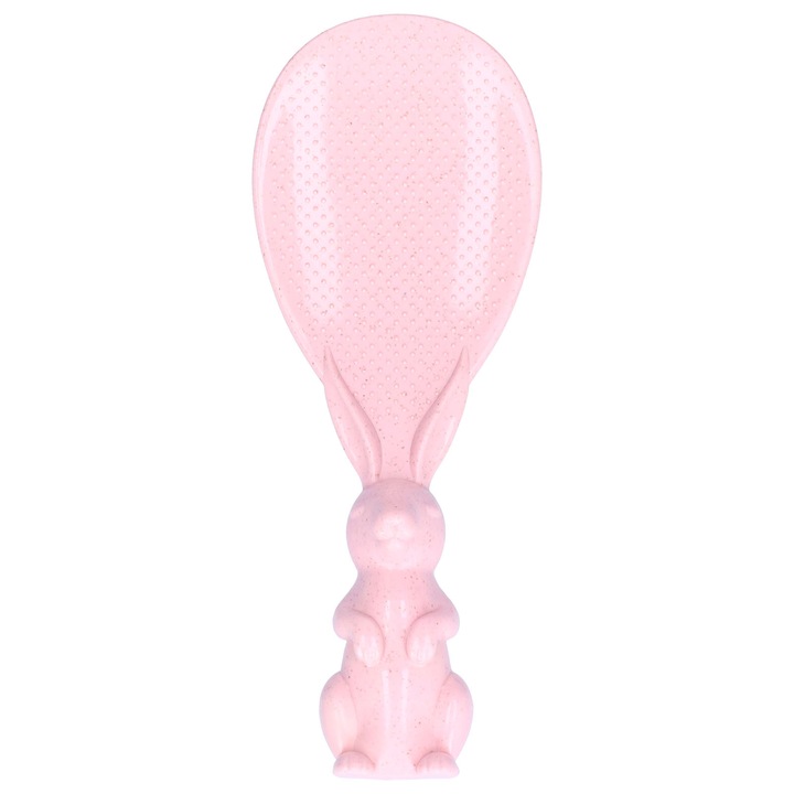 HERUSI rizskanál, rózsaszín nyúl, hőálló, 22cm
