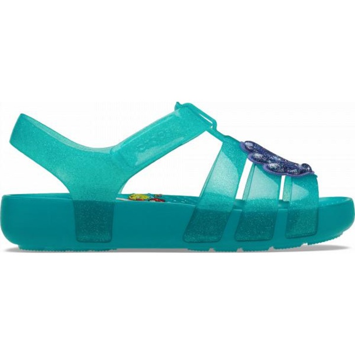 Crocs, Sandale pentru Copii Velcro, Isabella Ariel Kids, Albastru, Albastru
