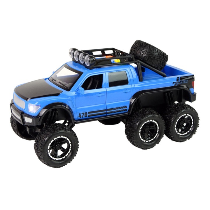 Masina off-road cu frictiune, sunete si lumini